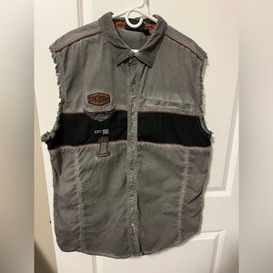Harley Davidson sleeveless shirt. XL